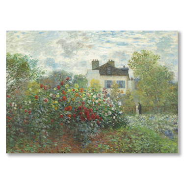 Garden in Argenteuil Claude Monet Il mio negozio