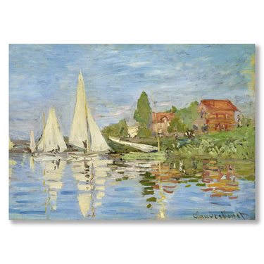 Regattas at Argenteuil Claude Monet Il mio negozio