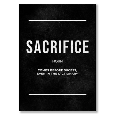 Sacrifice Il mio negozio