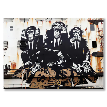 Le Scimmie di BANKSY Il mio negozio