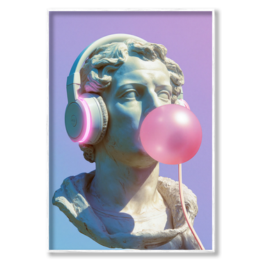 Ancient Pop – Quadro su tela astratto pop art moderno verticale