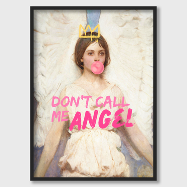 Angel – Quadro su tela pop art geometrico moderno verticale