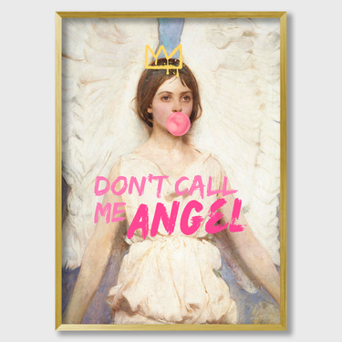 Angel – Quadro su tela pop art geometrico moderno verticale