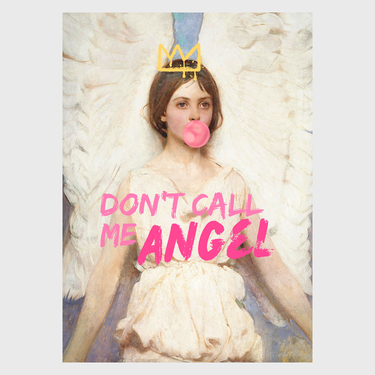 Angel – Quadro su tela pop art geometrico moderno verticale