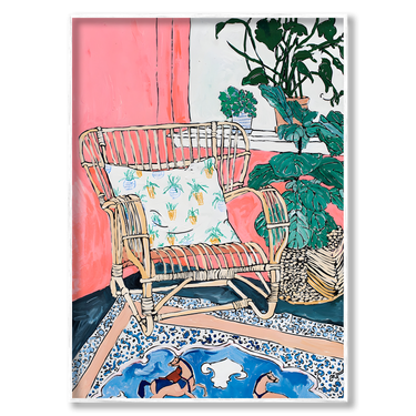Angolo di Casa – Quadro su tela moderno verticale