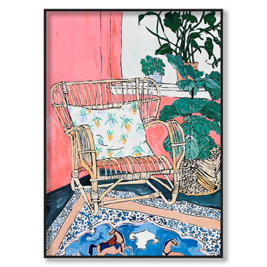 Angolo di Casa – Quadro su tela moderno verticale
