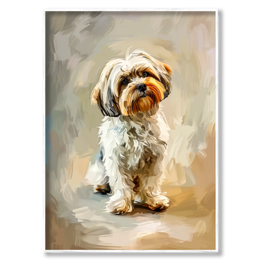 Anima Fedele – Quadro su tela animali verticale