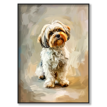 Anima Fedele – Quadro su tela animali verticale