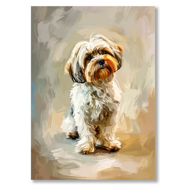Anima Fedele – Quadro su tela animali verticale