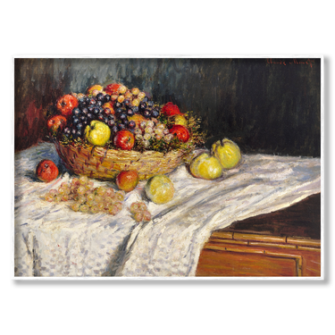 Apples and Grapes Claude Monet Il mio negozio