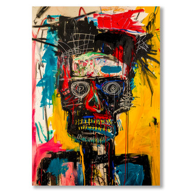 Caos Primordiale – Quadro su tela pop art riproduzione d'arte moderno verticale