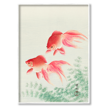 Danza dei Carassi – Quadro su tela animali verticale
