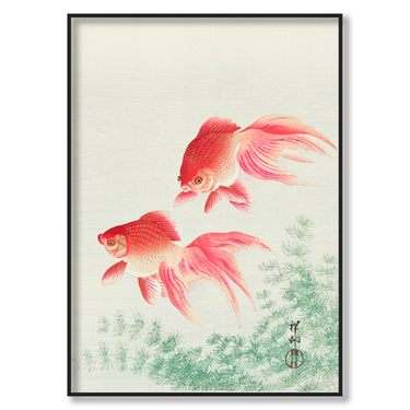 Danza dei Carassi – Quadro su tela animali verticale