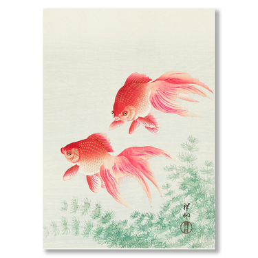 Danza dei Carassi – Quadro su tela animali verticale