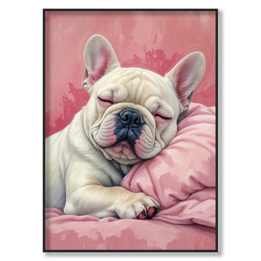 Dolce Far Niente – Quadro su tela animali verticale