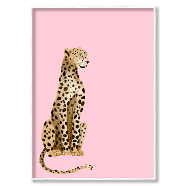 Eleganza Maculata – Quadro su tela pop art animali moderno verticale