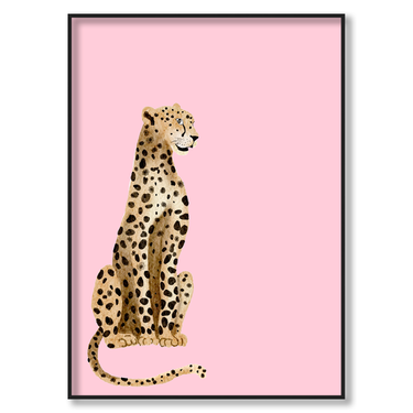 Eleganza Maculata – Quadro su tela pop art animali moderno verticale