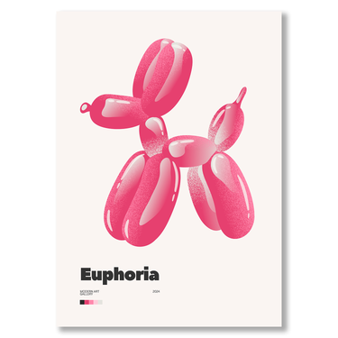 Euphoria – Quadro su tela pop art moderno verticale