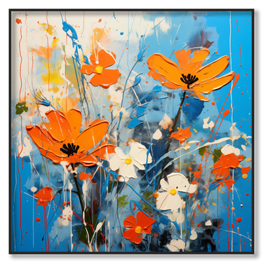 Fiori bianchi e arancio Il mio negozio