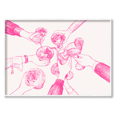 Good Times Only – Quadro su tela pop art moderno orizzontale