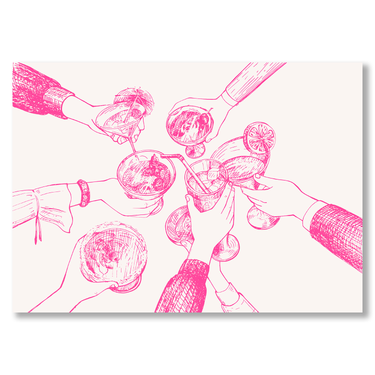 Good Times Only – Quadro su tela pop art moderno orizzontale