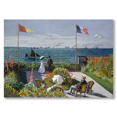 Garden at Sainte-Adresse Claude Monet Il mio negozio