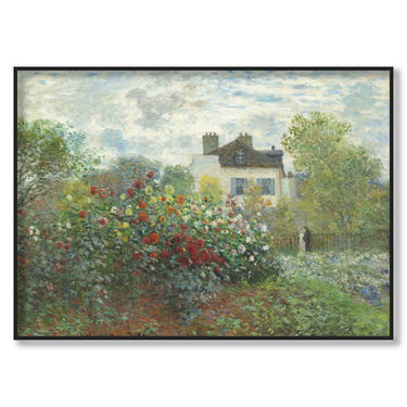 Garden in Argenteuil Claude Monet Il mio negozio
