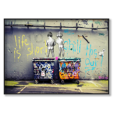 Life Is Short BANKSY Il mio negozio