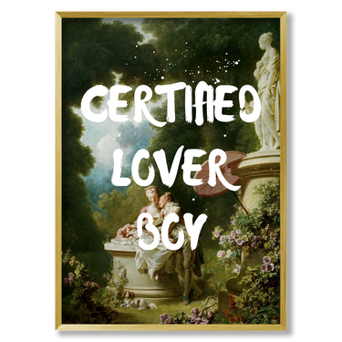 Lover boy – Quadro su tela geometrico moderno verticale
