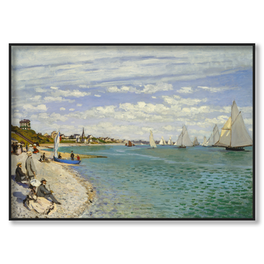 Regatta at Sainte-Adresse Claude Monet Il mio negozio