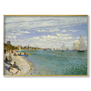 Regatta at Sainte-Adresse Claude Monet Il mio negozio