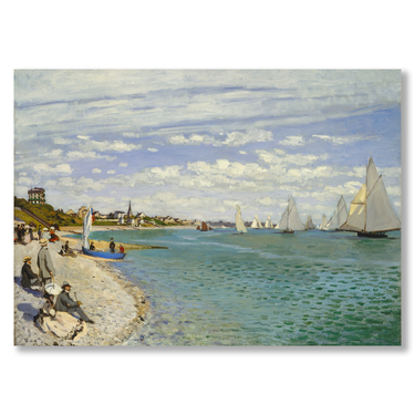 Regatta at Sainte-Adresse Claude Monet Il mio negozio