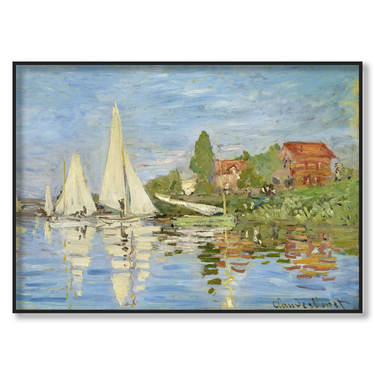 Regattas at Argenteuil Claude Monet Il mio negozio