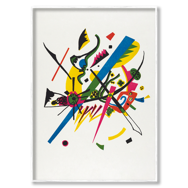 Sinfonia Cromatica – Quadro su tela astratto pop art moderno verticale