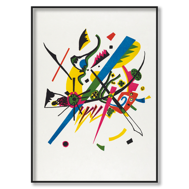 Sinfonia Cromatica – Quadro su tela astratto pop art moderno verticale