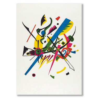 Sinfonia Cromatica – Quadro su tela astratto pop art moderno verticale