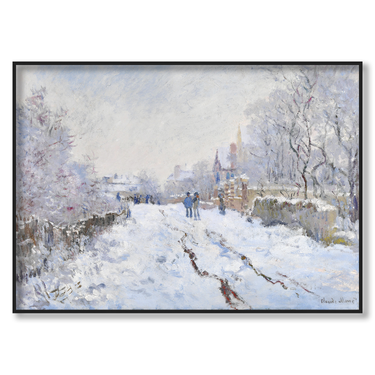 Snow at Argenteuil Claude Monet Il mio negozio