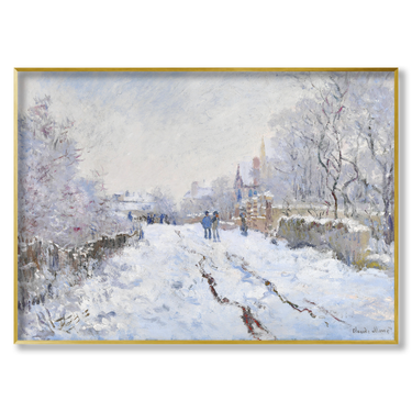 Snow at Argenteuil Claude Monet Il mio negozio