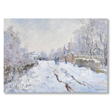 Snow at Argenteuil Claude Monet Il mio negozio