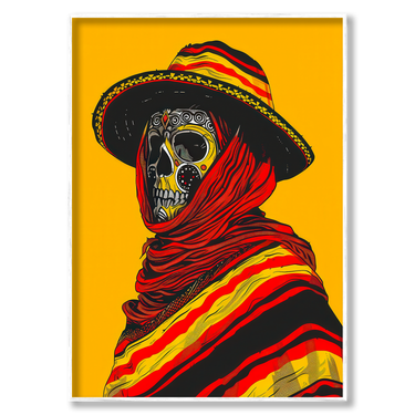 Spirito di Fuoco – Quadro su tela astratto pop art moderno verticale