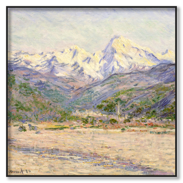 The Valley of the Nervia Claude Monet Il mio negozio