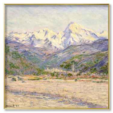 The Valley of the Nervia Claude Monet Il mio negozio