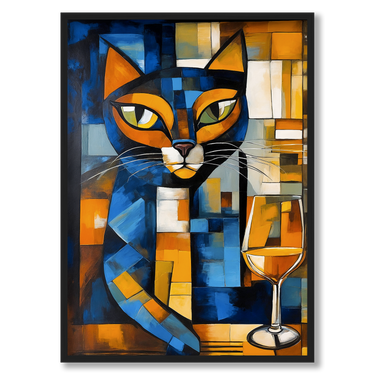 Cat – Quadro su tela animali verticale