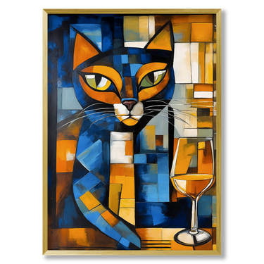 Cat – Quadro su tela animali verticale