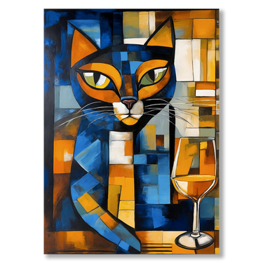 Cat – Quadro su tela animali verticale
