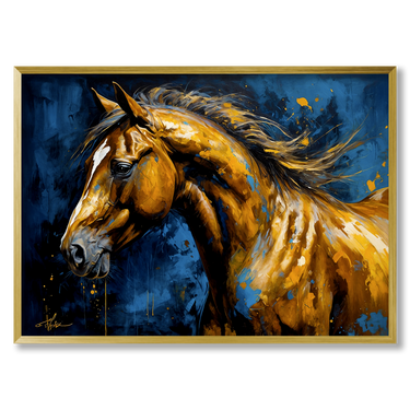 Cavallo pittoresco – Quadro su tela animali orizzontale