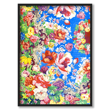Colori in fiore – Quadro su tela fiori verticale
