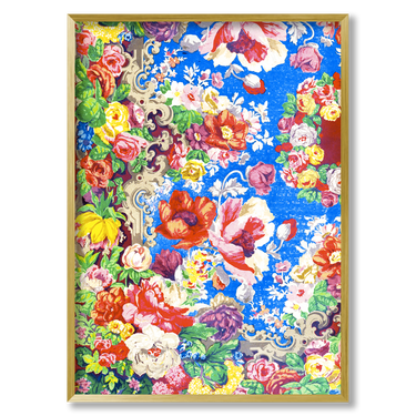 Colori in fiore – Quadro su tela fiori verticale