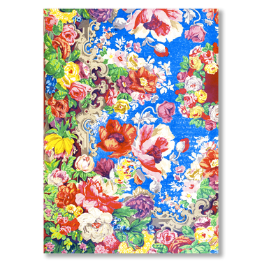 Colori in fiore – Quadro su tela fiori verticale