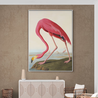 Fenicotteri – Quadro su tela animali verticale
